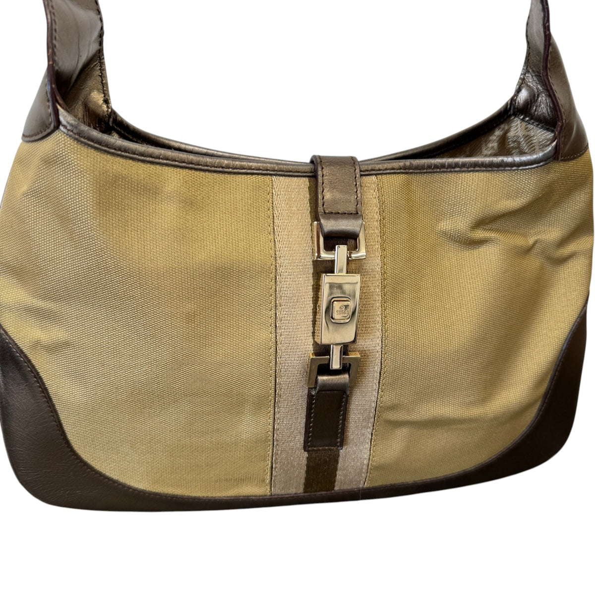 Women's Vintage Jackie Handbag Gold - Photo 4