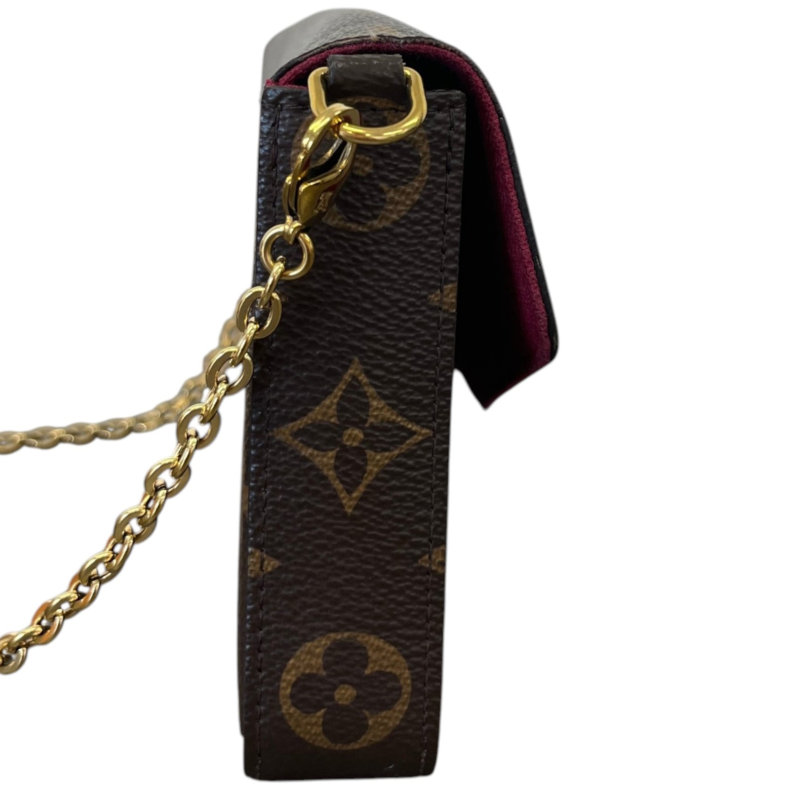 Women's Monogram Félicie Pochette Bag Brown - Photo 7
