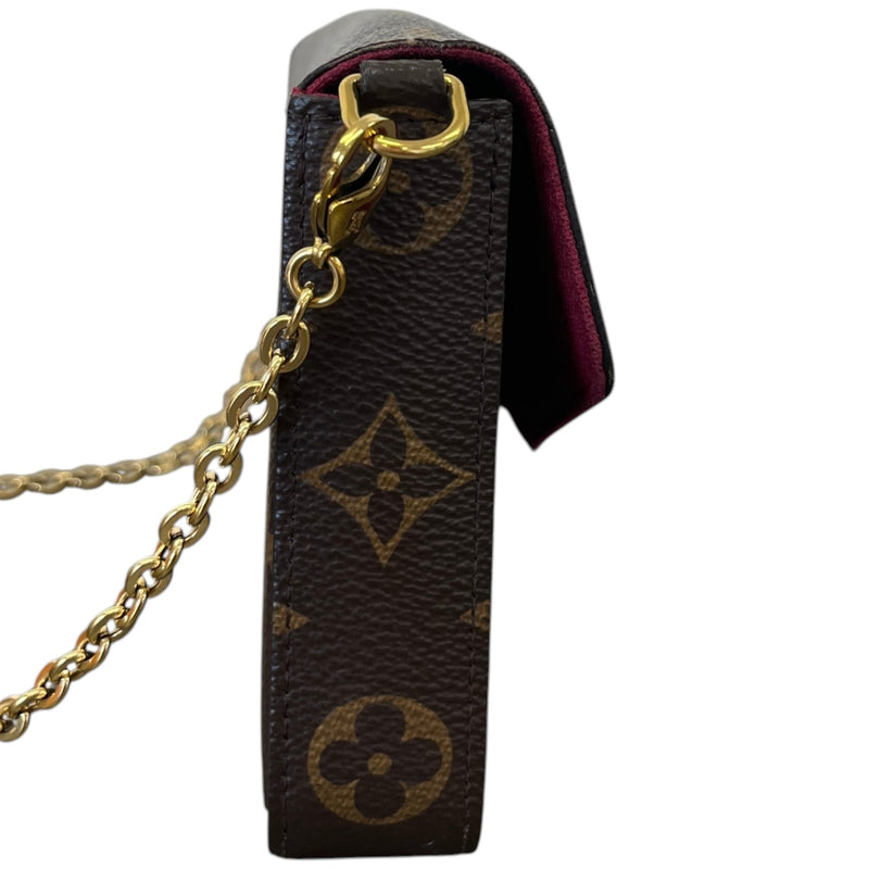 Women's Monogram Félicie Pochette Bag Brown