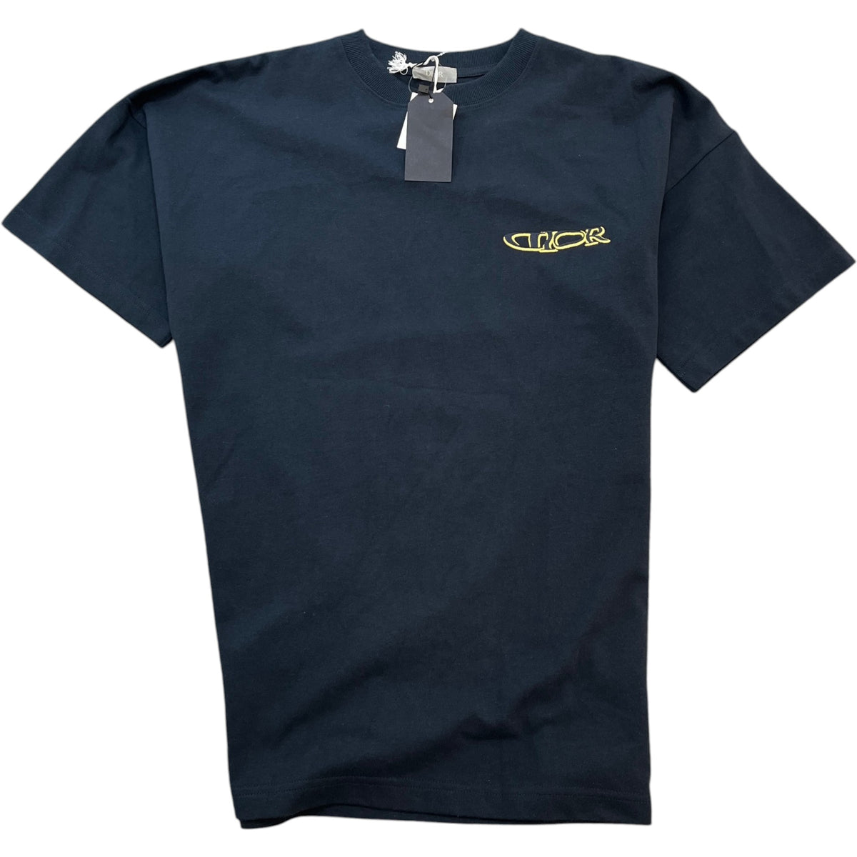 Men's X Lewis Hamilton Embroidered Logo T-Shirt Navy Size S - Photo 1