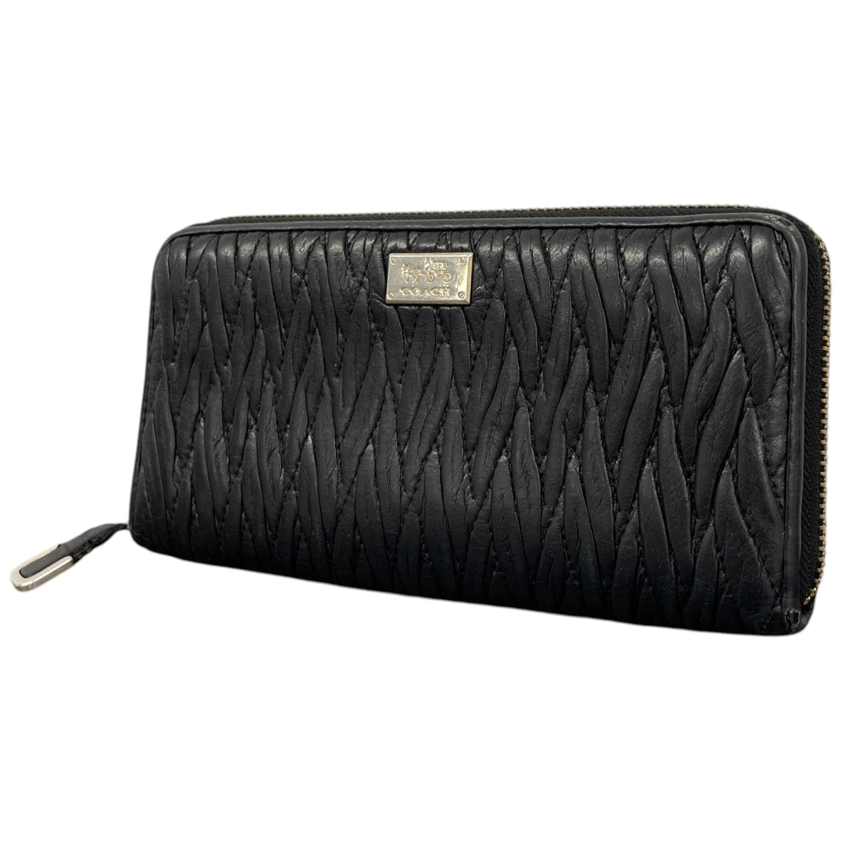 Women's Madison Gathered Twist Purse Black - Photo 4
