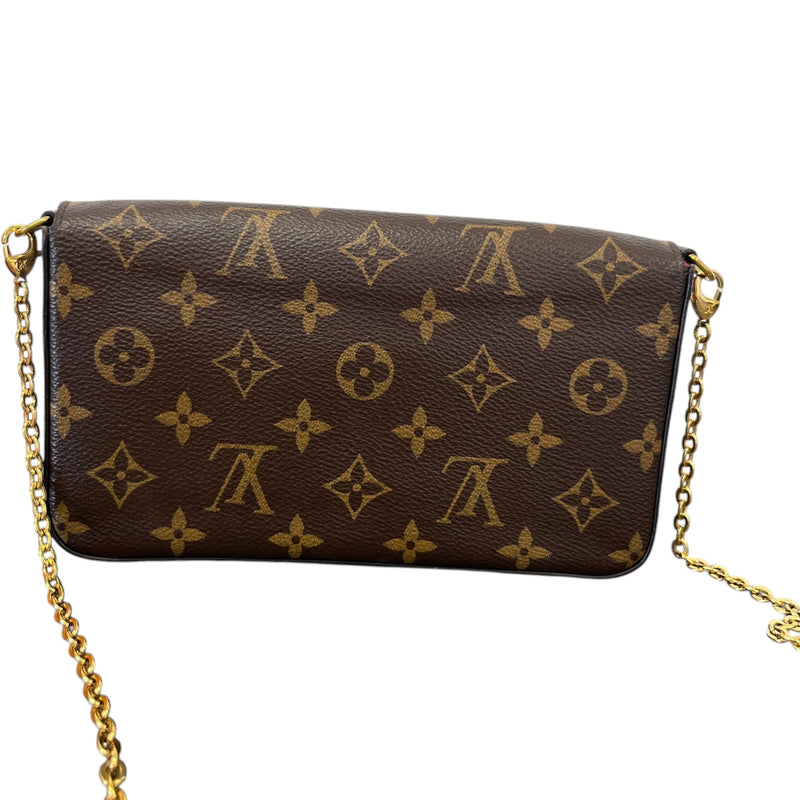 Women's Monogram Félicie Pochette Bag Brown
