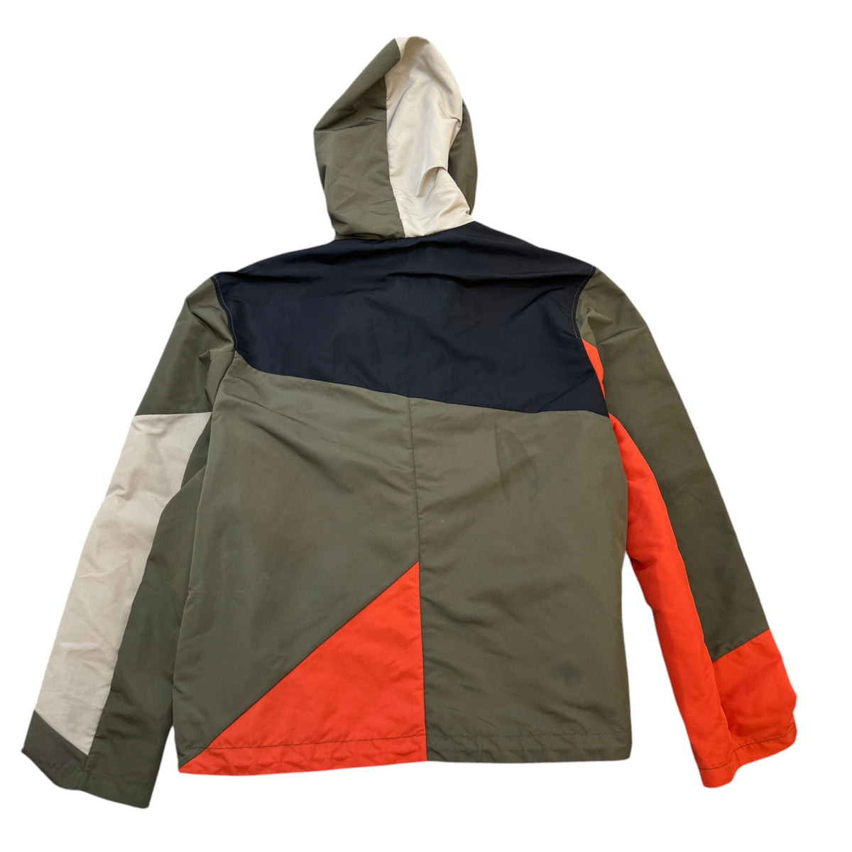 Men's Technical Nylon Windbreaker Khaki Size XL - Photo 2