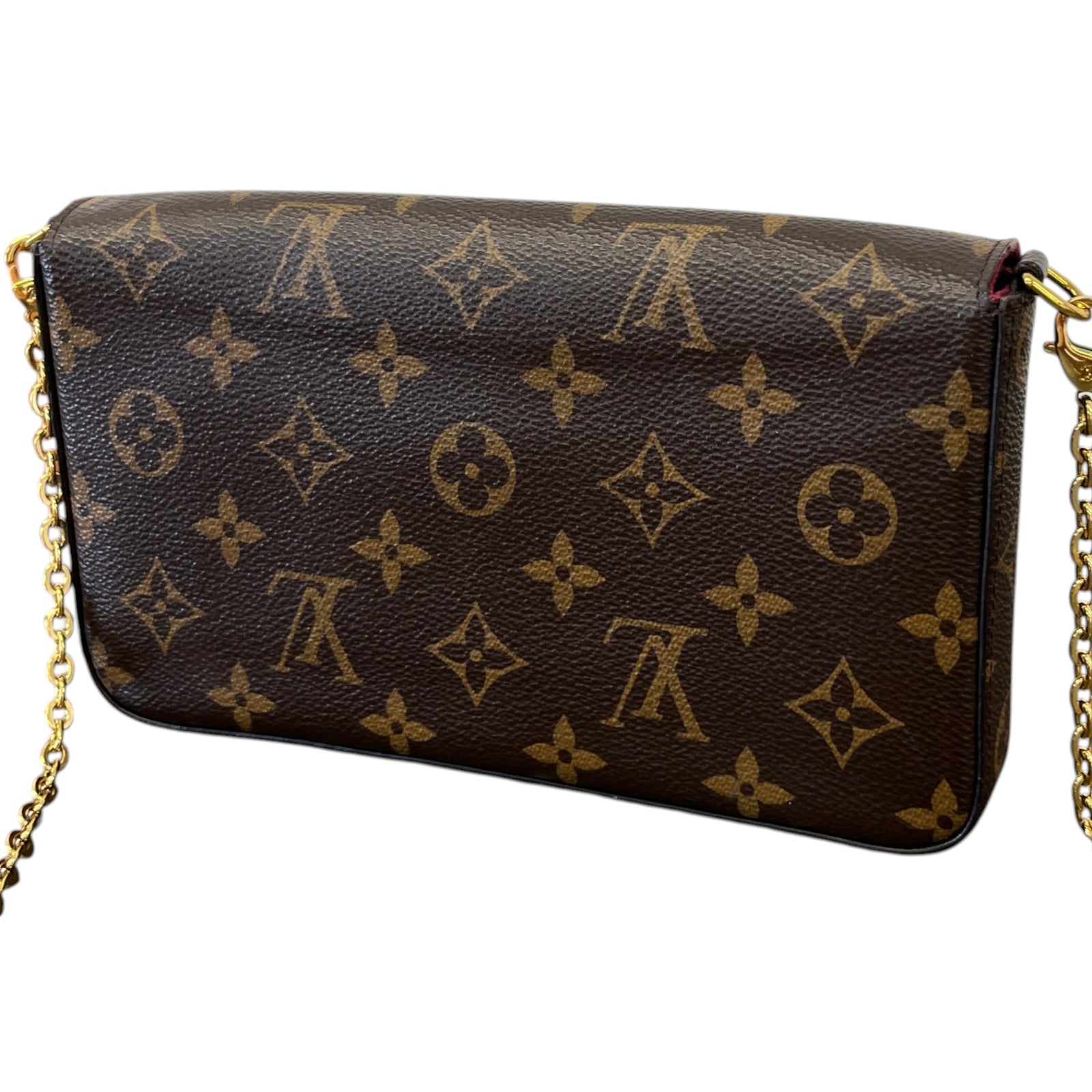 Women's Monogram Félicie Pochette Bag Brown - Photo 10