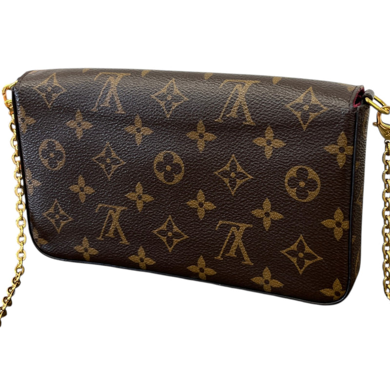 Women's Monogram Félicie Pochette Bag Brown