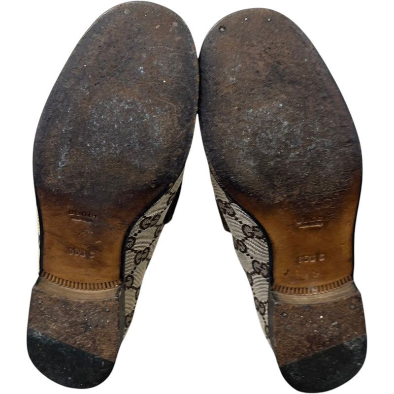 Women's Gg Supreme Loafers Beige Size EU 36.5 / UK 3.5