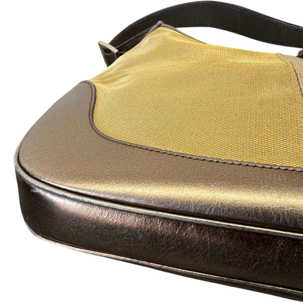 Women's Vintage Jackie Handbag Gold - Photo 9