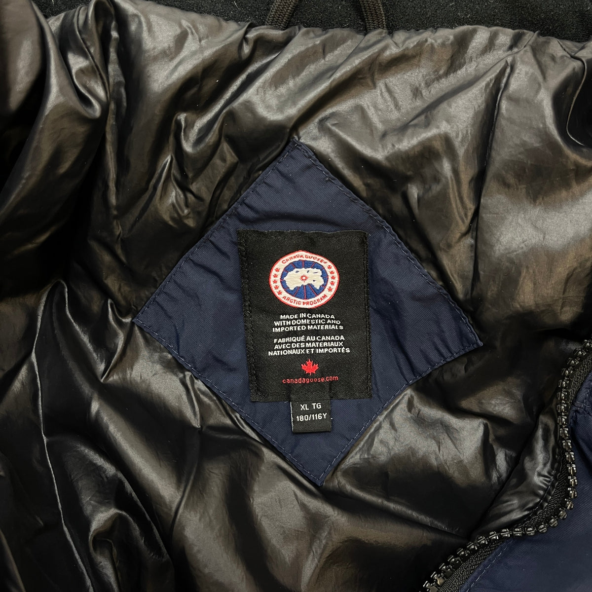 Men's HyBridge Base Down Jacket Navy Size XL - Photo 5