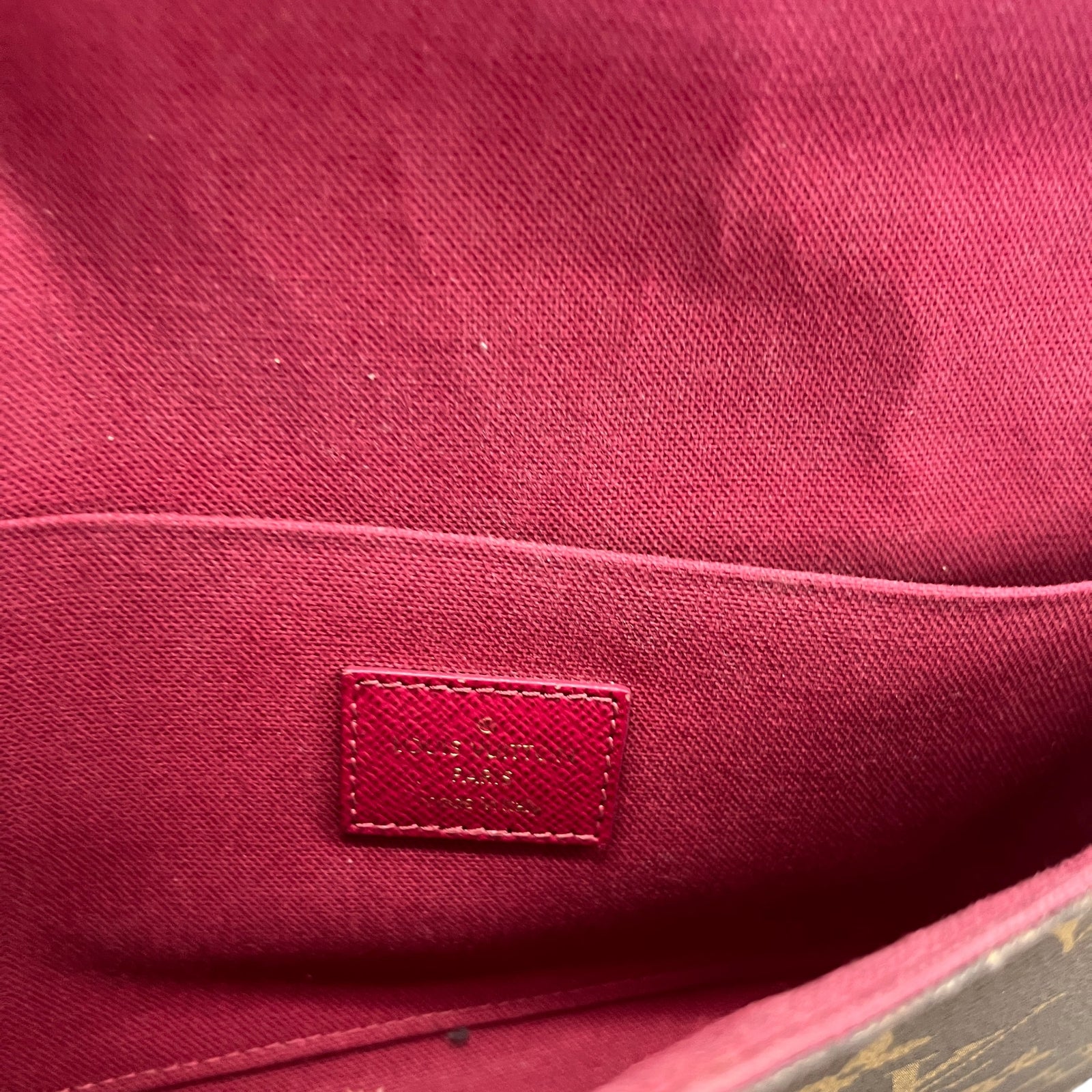 Women's Monogram Félicie Pochette Bag Brown - Photo 12