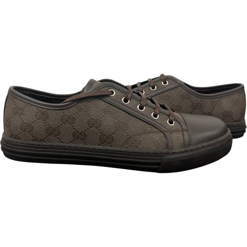 Men's Gg Supreme Low Trainers Brown Size EU 41.5 / UK 7.5