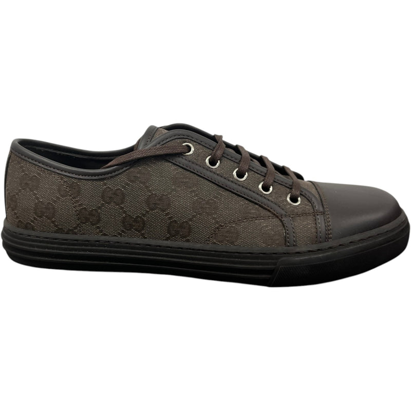 Men's Gg Supreme Low Trainers Brown Size EU 41.5 / UK 7.5