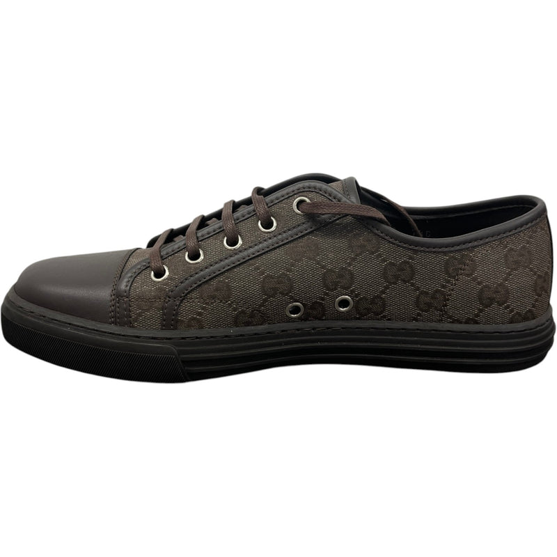 Men's Gg Supreme Low Trainers Brown Size EU 41.5 / UK 7.5