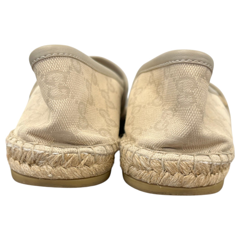 Women's GG Supreme Espadrilles Beige Size UK 5 / EU 38