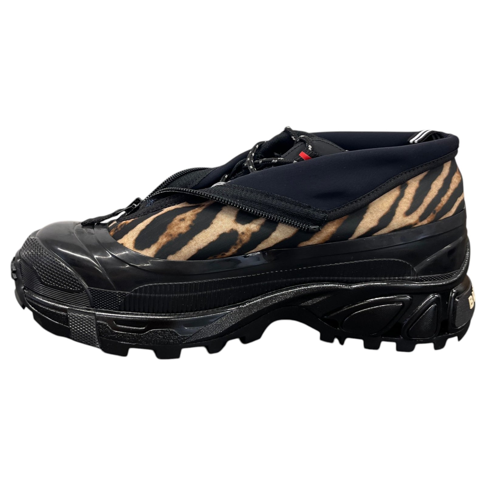 Men's Leopard Print Arthur Low Trainers Black Size UK 8 / EU 42 - Photo 2