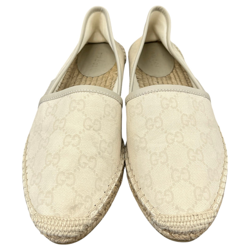Women's GG Supreme Espadrilles Beige Size UK 5 / EU 38