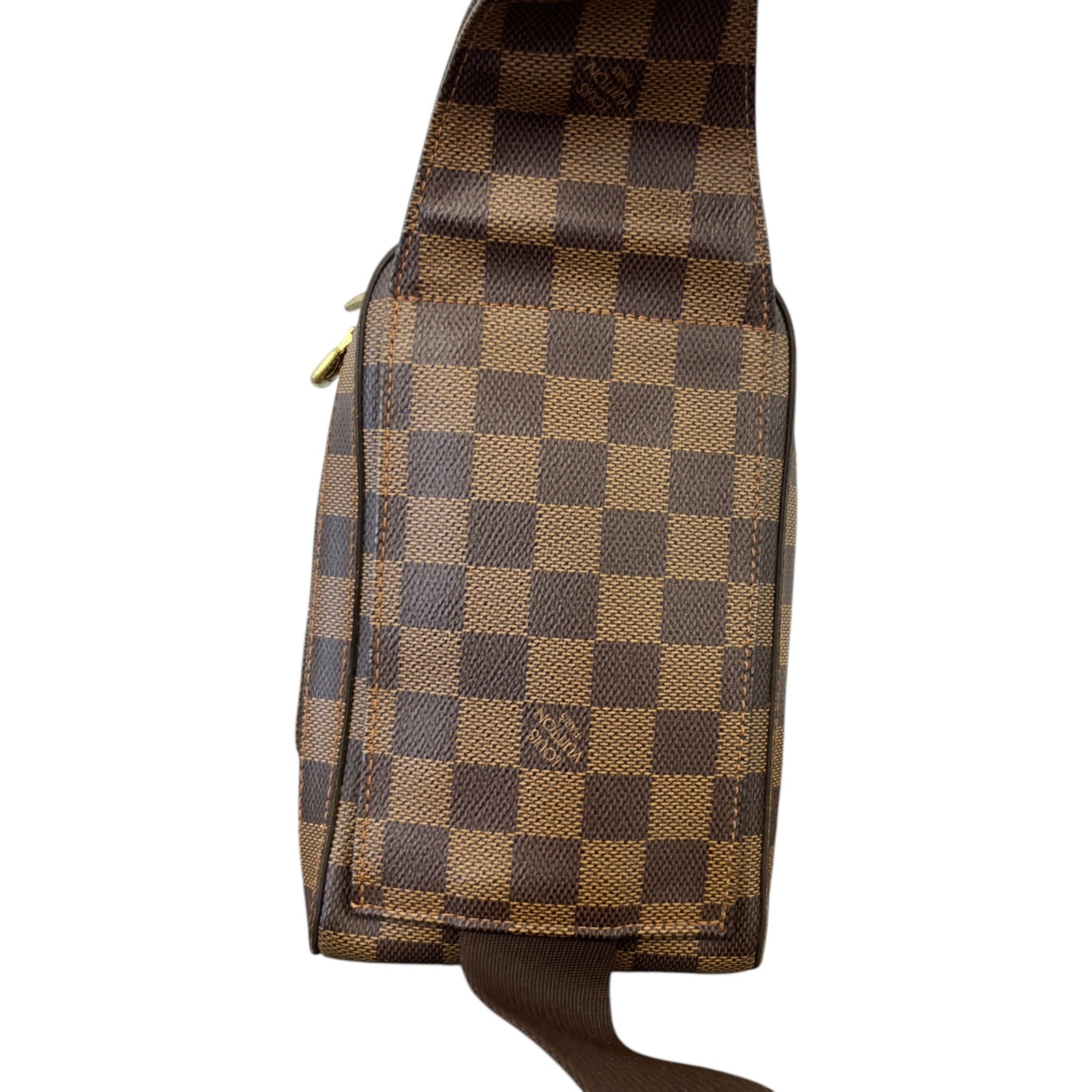 Men's Damier Ebene Geronimos Messenger Bag Brown - Photo 3