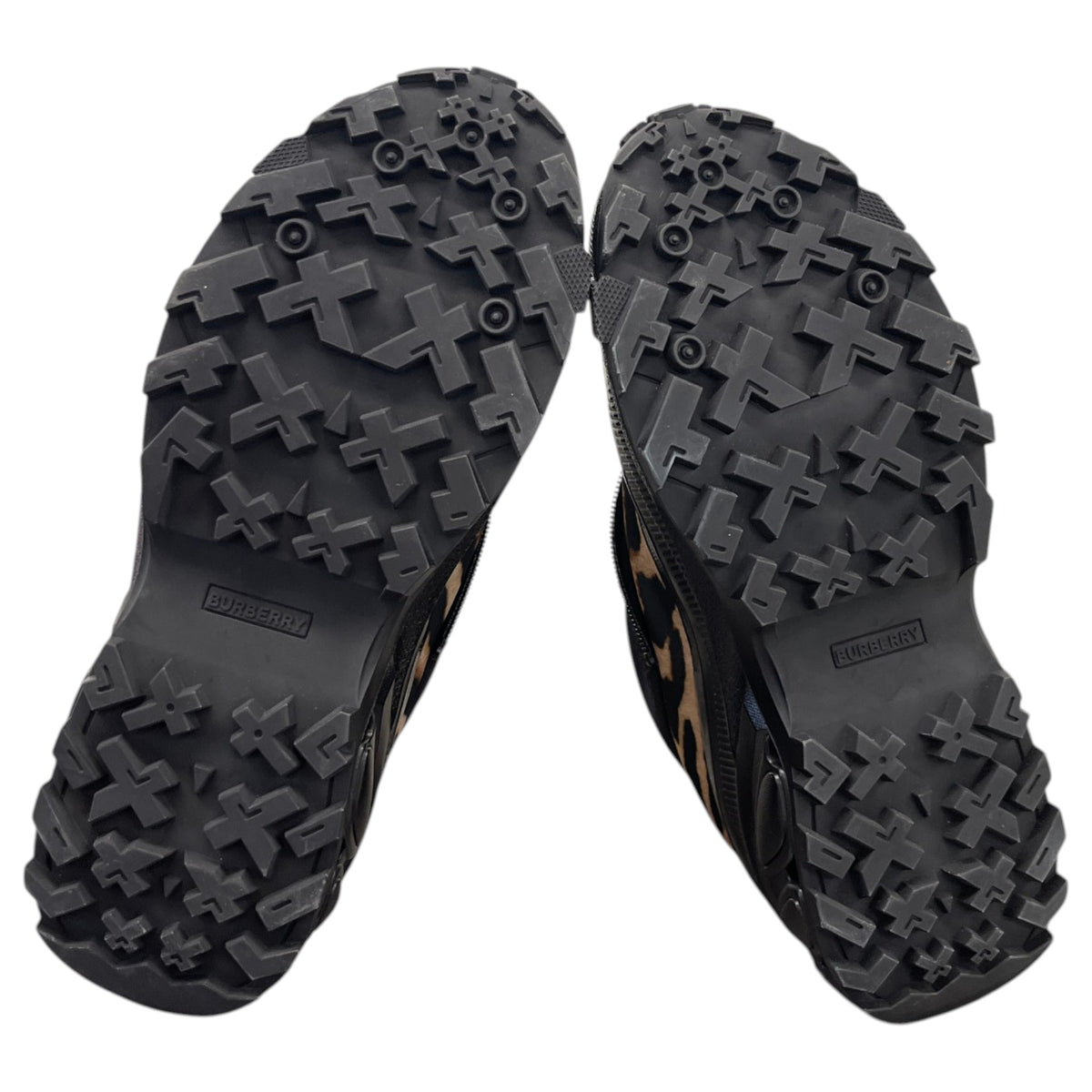 Men's Leopard Print Arthur Low Trainers Black Size UK 8 / EU 42 - Photo 11
