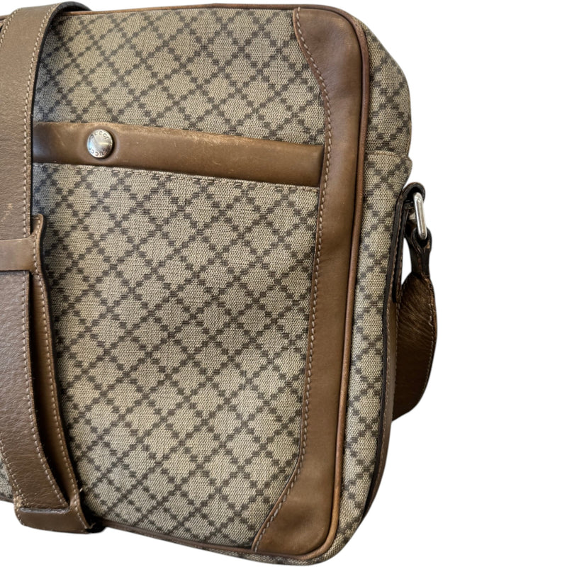 Women's Diamante Crossbody Bag Brown