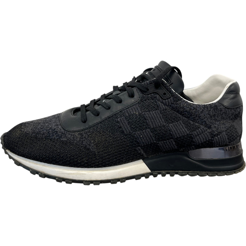 Men's Damier Run Away Low Trainers Black Size EU 41 / UK 7