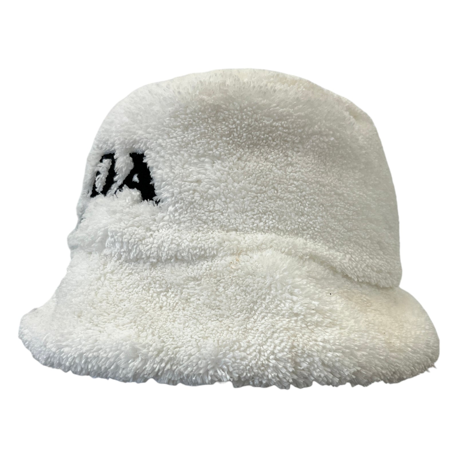 Women's Embroidered Logo Bucket Hat White Size S - Photo 5