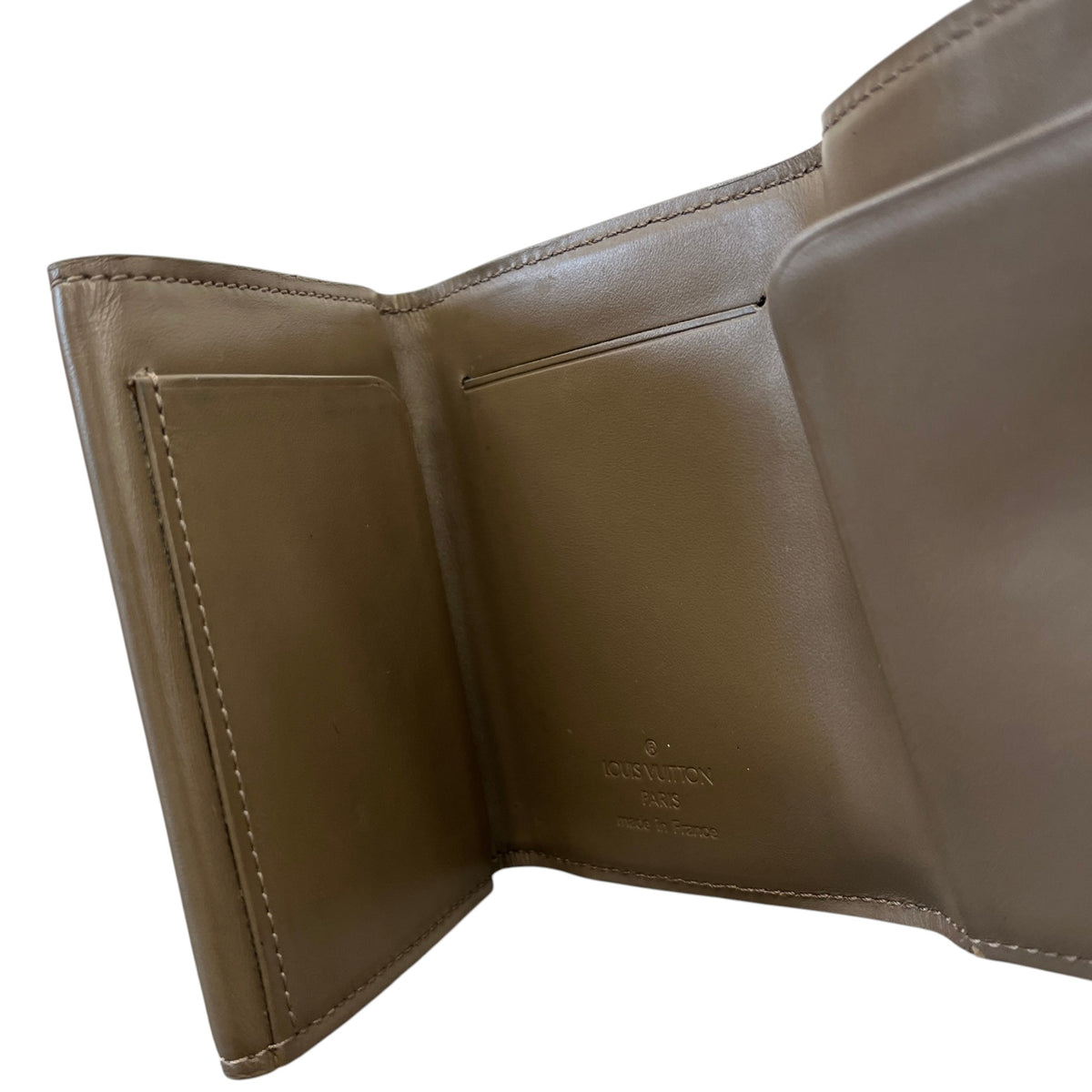 Women's Epi Leather Elastique Purse Brown - Photo 7