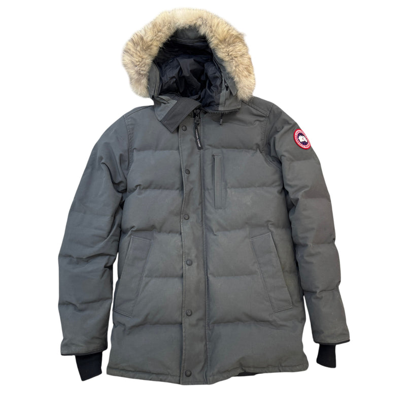 Men's Wyndham Parka Down Jacket Grey Size M