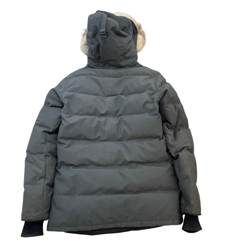 Men's Wyndham Parka Down Jacket Grey Size M
