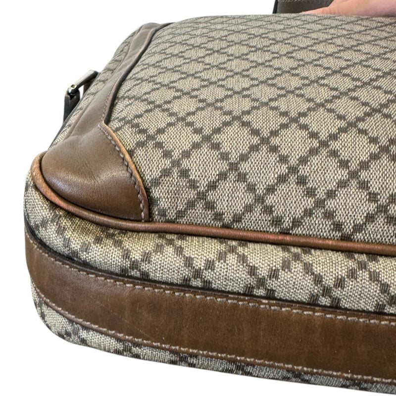 Women's Diamante Crossbody Bag Brown