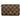 Women's Damier Ebene Porte Tresor Purse Brown