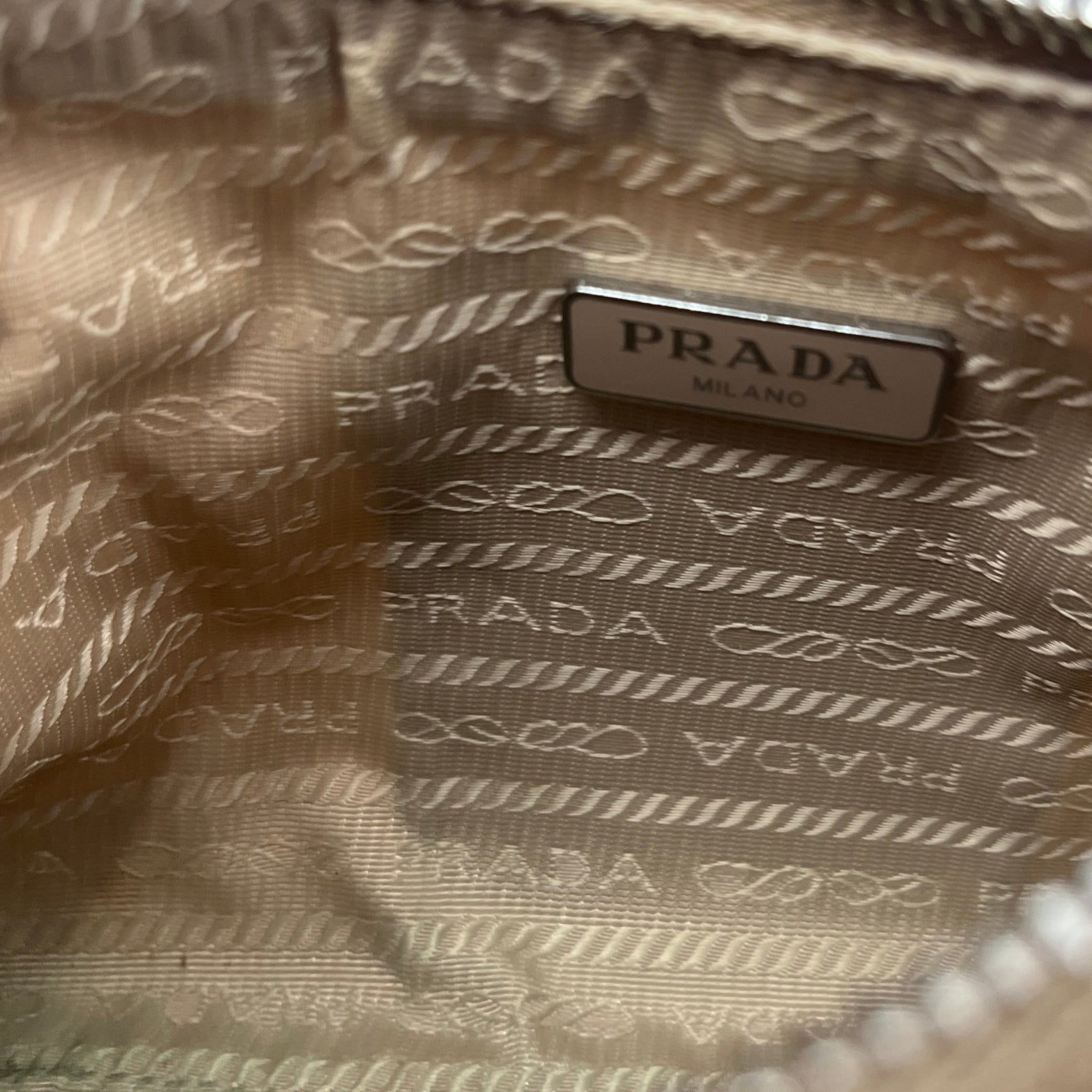 Women's Re-Edition 2005 Nylon Crossbody Bag Beige - Photo 11