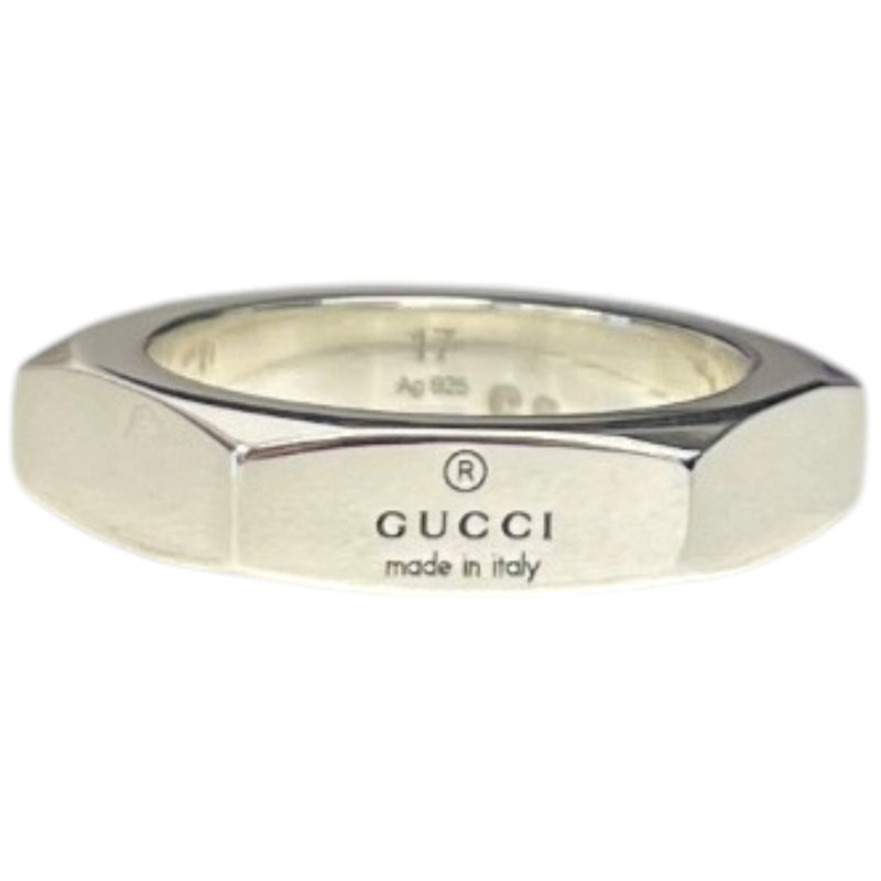 Women's Trademark Hexagonal Ring Silver Size Q