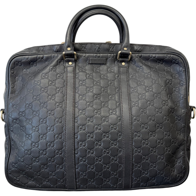 Men's GG Supreme Briefcase Black