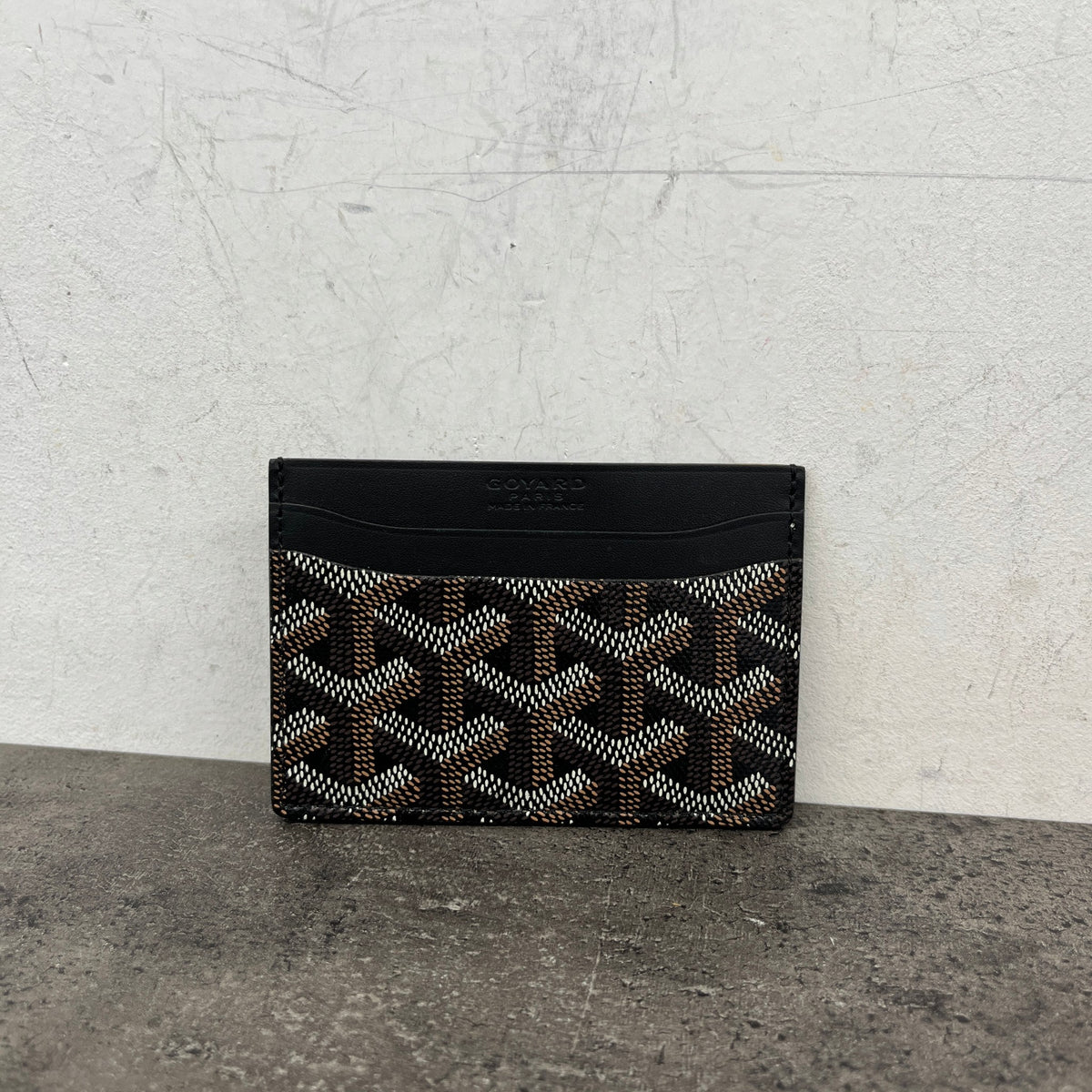Men's Saint Sulpice Card Holder Black - Photo 9