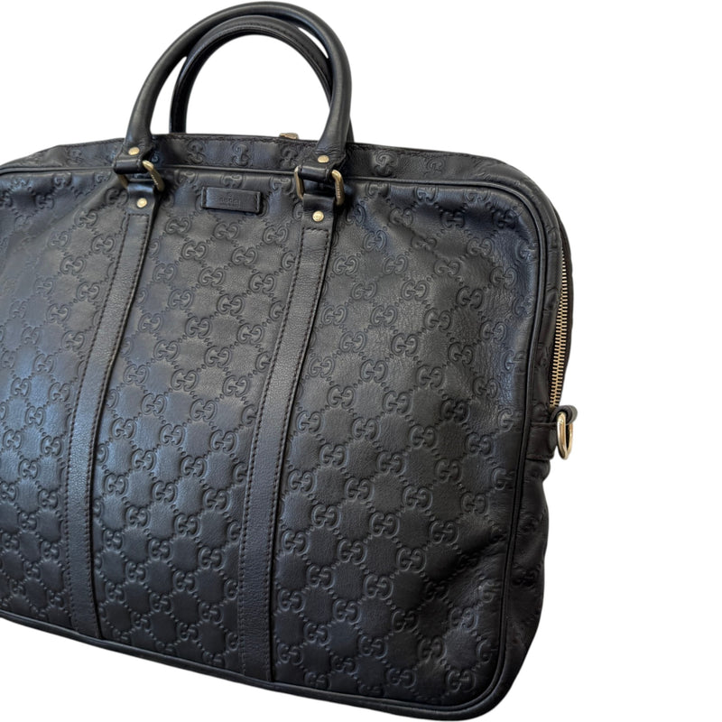 Men's GG Supreme Briefcase Black