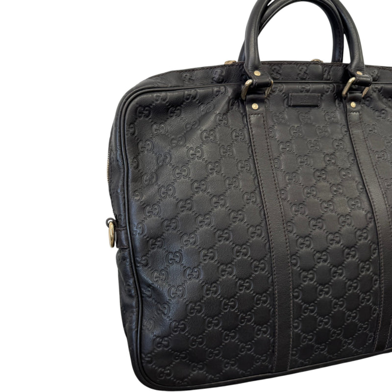 Men's GG Supreme Briefcase Black