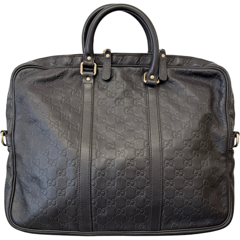 Men's GG Supreme Briefcase Black