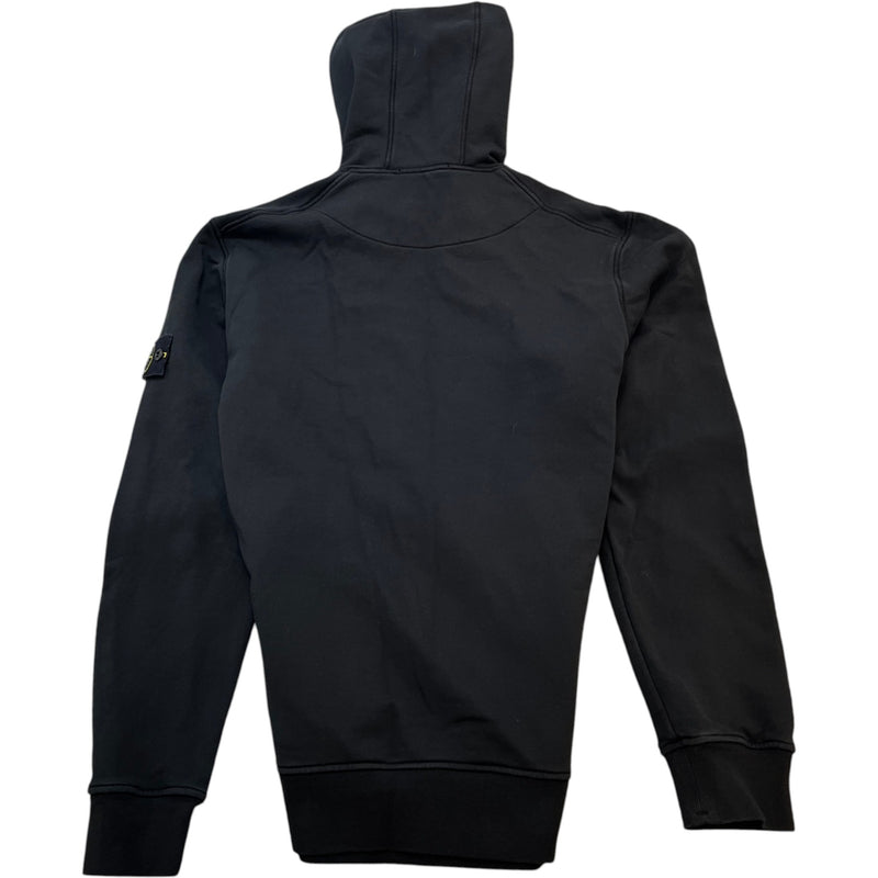 Men's Applique Logo Hoodie Black Size XL