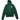Men's Distressed Logo Print Hoodie Green Size XL