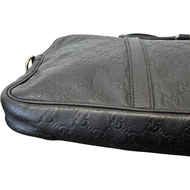 Men's GG Supreme Briefcase Black