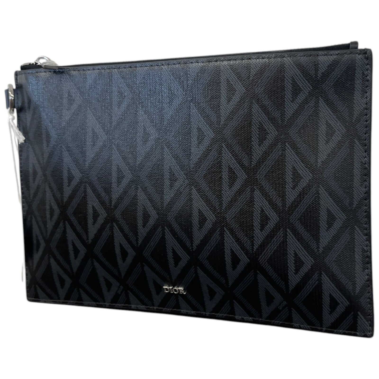 Men's A5 Flat Cd Diamond Pouch Black - Photo 4