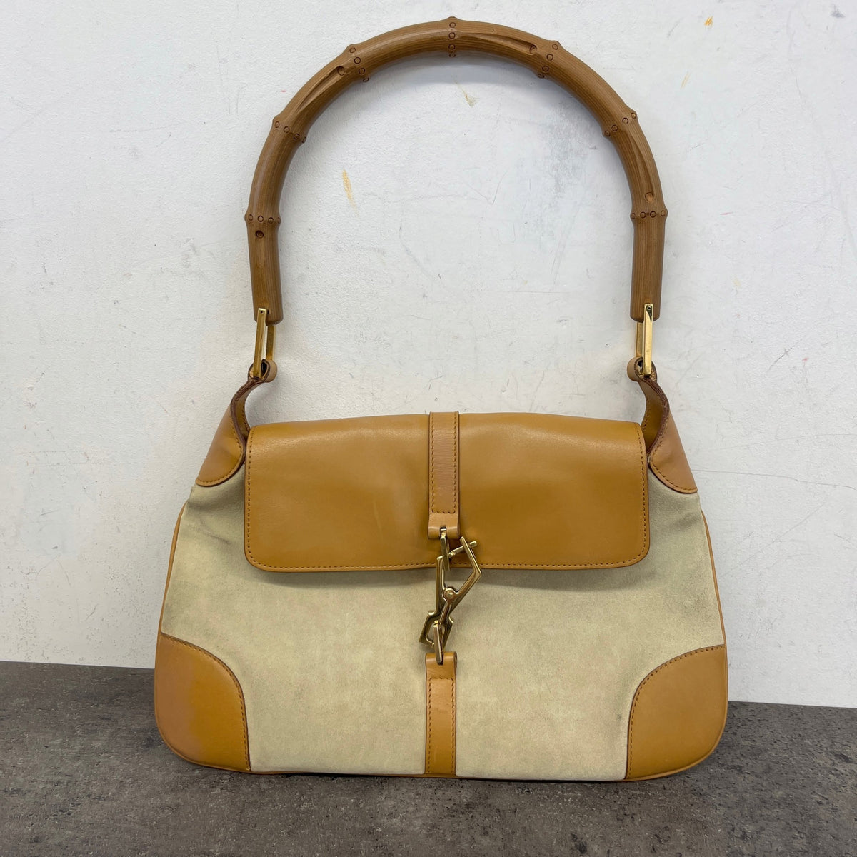 Women's Bamboo Jackie Hobo Handbag Brown - Photo 13