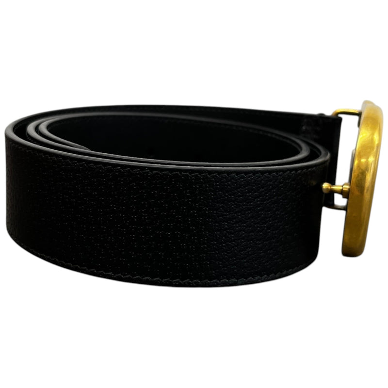 Men's Gg Marmont Belt Black Size 85CM / UK 10