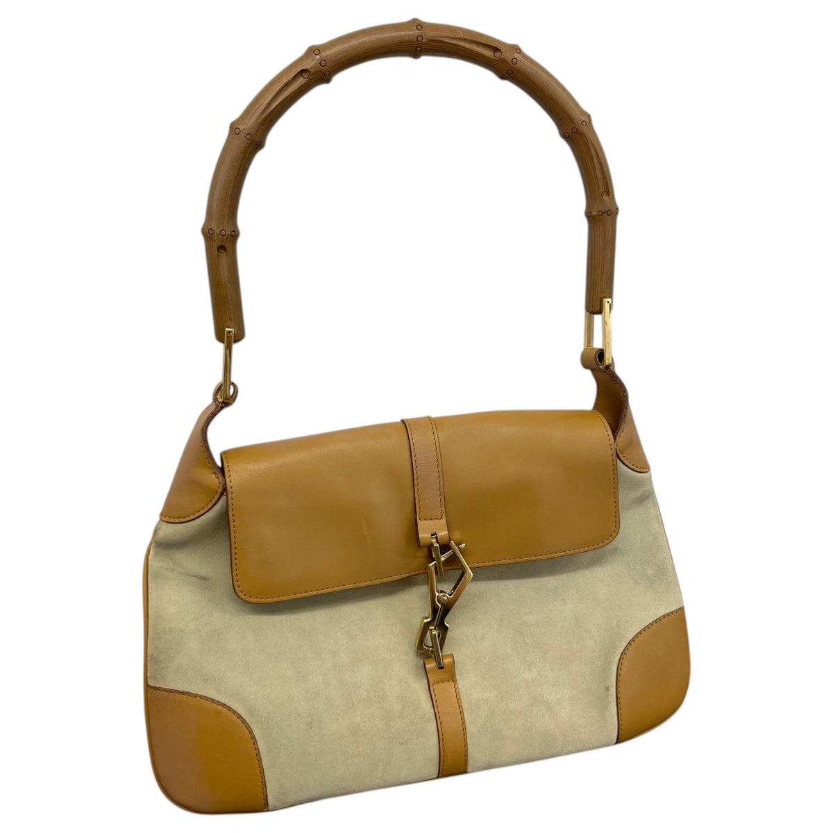 Women's Bamboo Jackie Hobo Handbag Brown - Photo 4