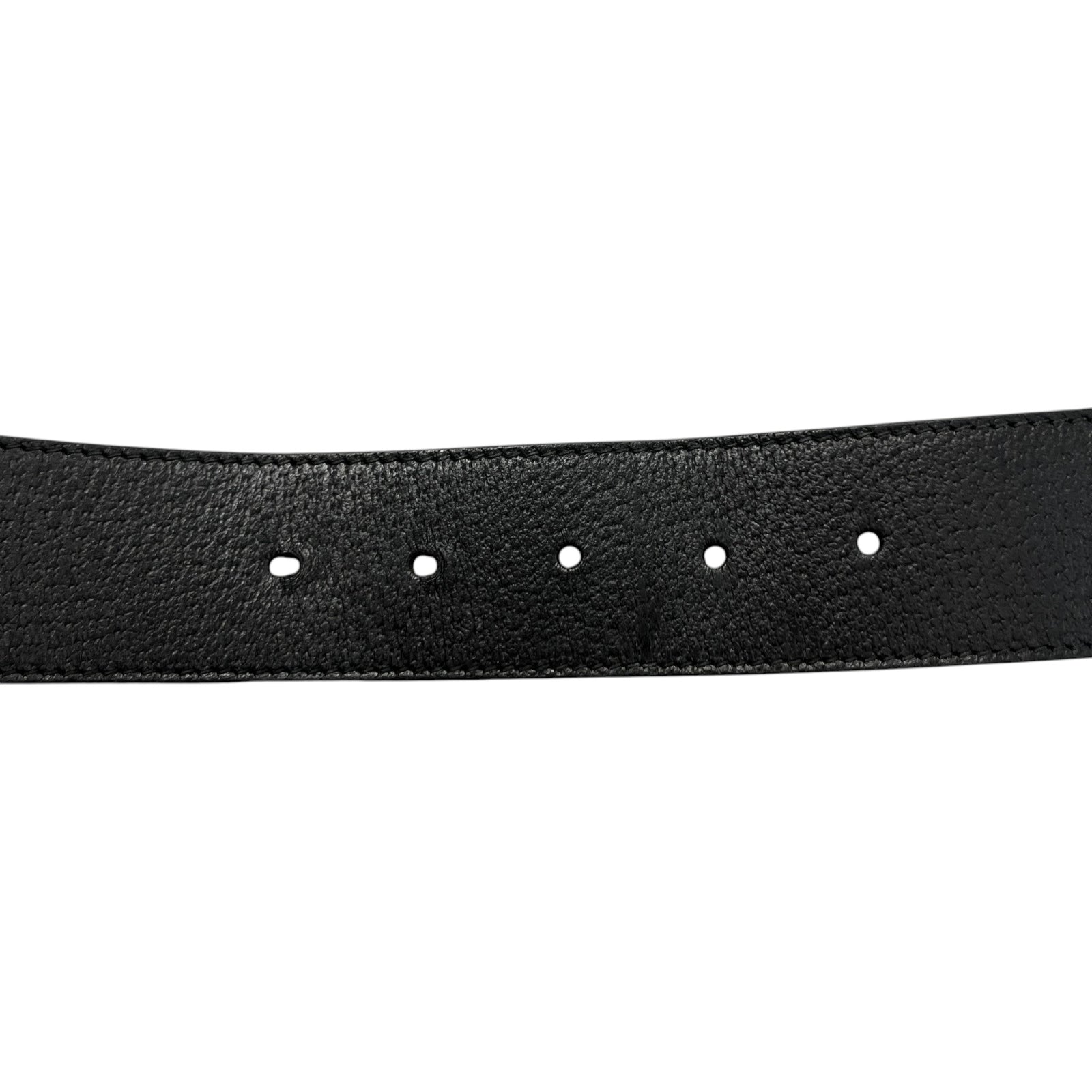 Men's Gg Marmont Belt Black Size 85CM / UK 10 - Photo 6