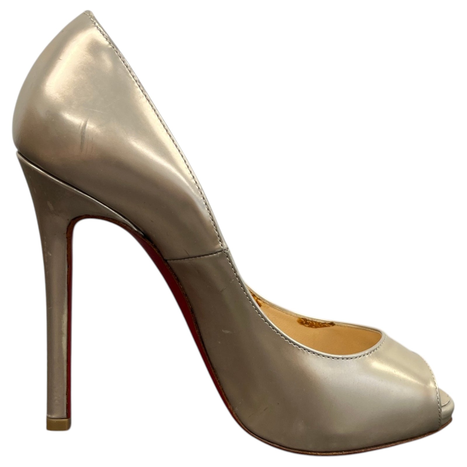 Women's Very Prive Heels Gold Size UK 3.5 / EU 36.5 - Photo 4