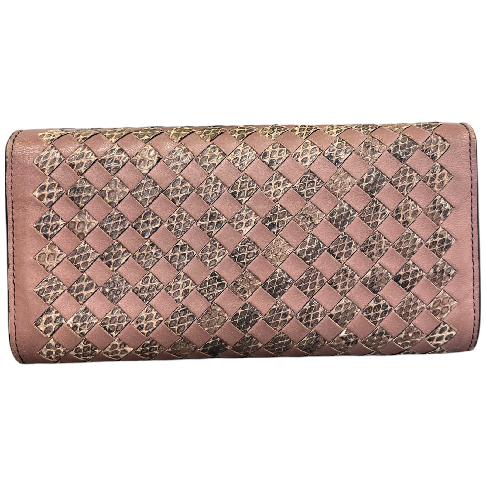 Women's Inrecciato Purse Pink - Photo 3