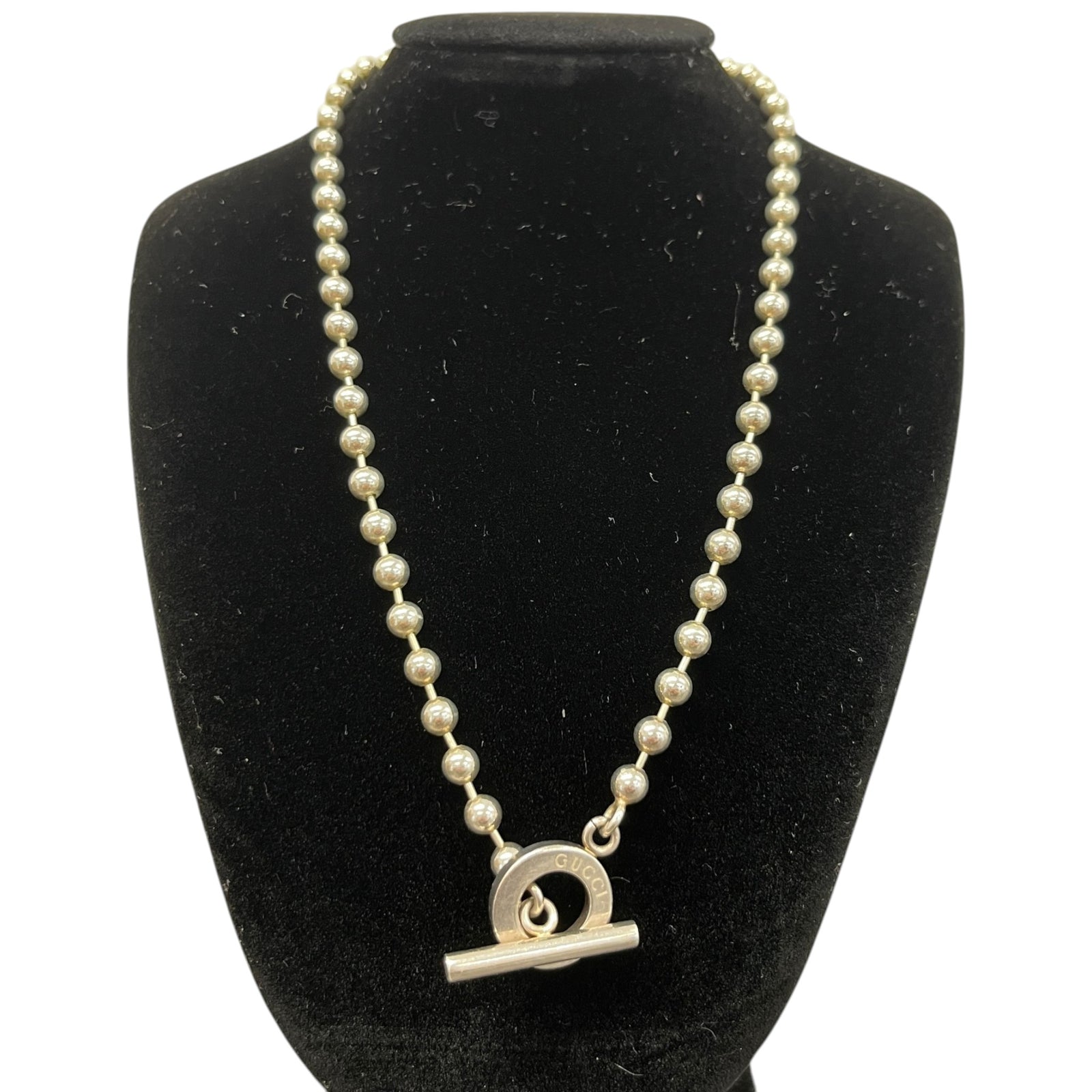 Women's Boule Toggle Necklace Silver - Photo 7