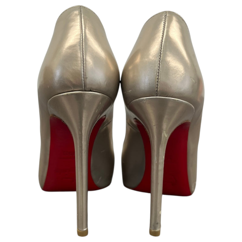 Women's Very Prive Heels Gold Size UK 3.5 / EU 36.5