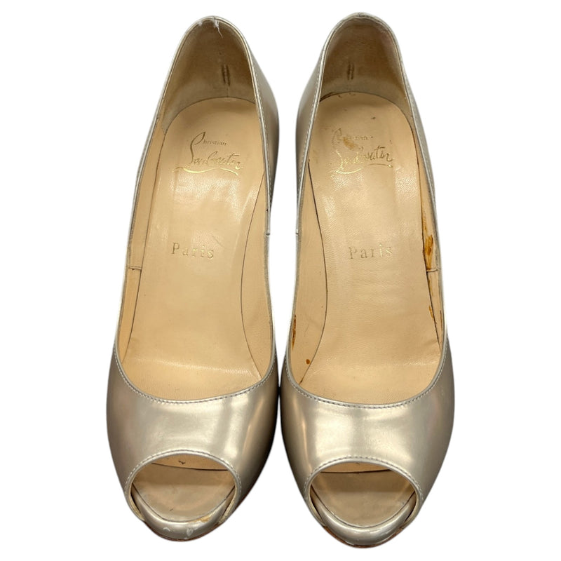 Women's Very Prive Heels Gold Size UK 3.5 / EU 36.5