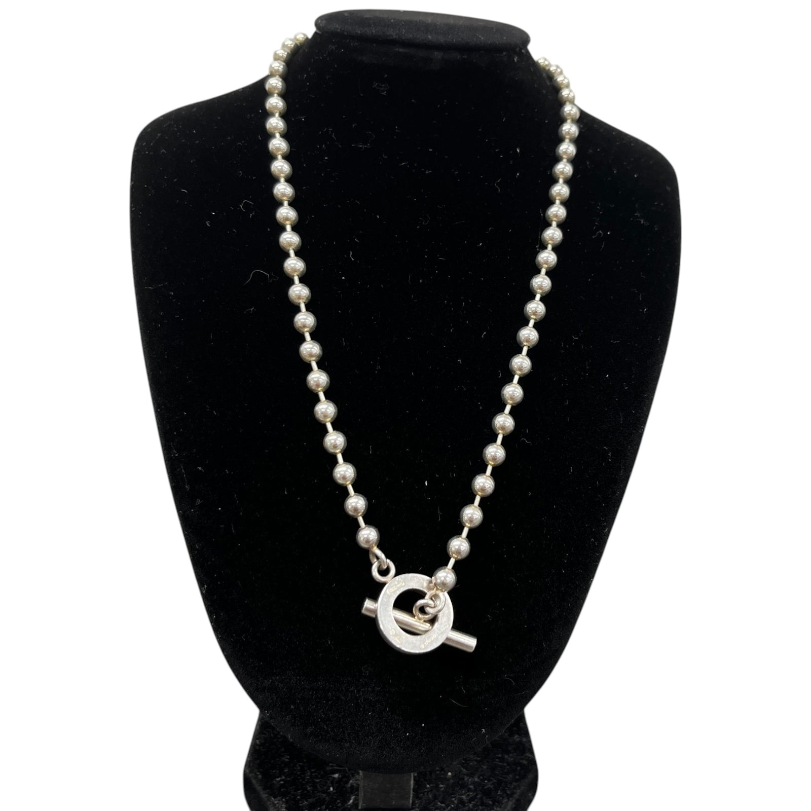 Women's Boule Toggle Necklace Silver - Photo 2